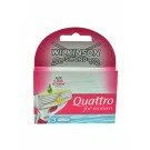 Wilkinson Sword Quattro for woman Rasierklingen 3 Stück