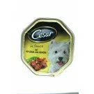 Cesar 150 g Schale in Sauce mit Geflügel und Gemüse 